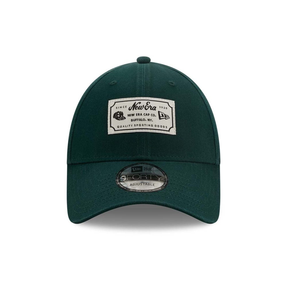 New Era Heritage Patch Green 9FORTY Cap