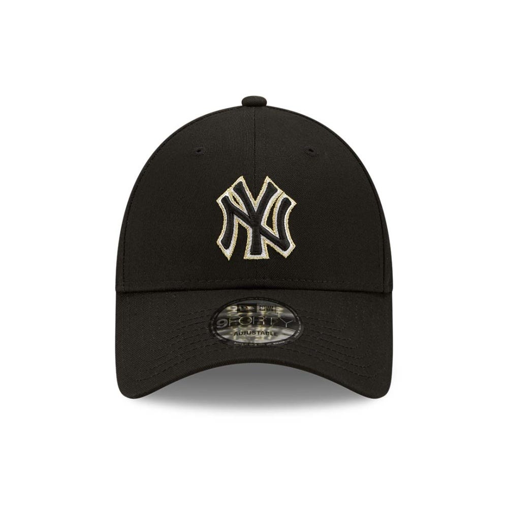 New Era New York Yankees Metallic Pop Black 9FORTY Cap