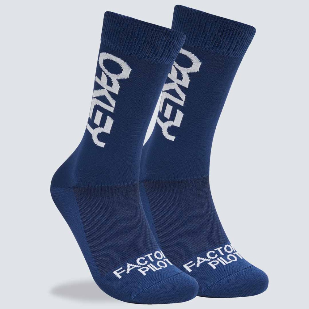 Oakley Factory Pilot MTB Socks in Poseidon