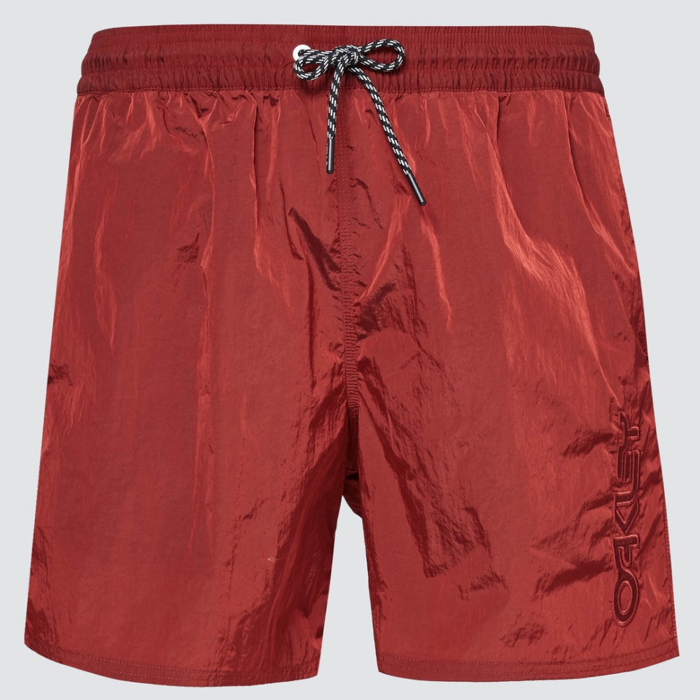 Oakley All Day B1B 16" Beach Short in Red Line