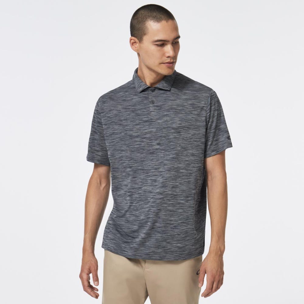 Oakley Aero Hydrolix Polo in Blackout Heather