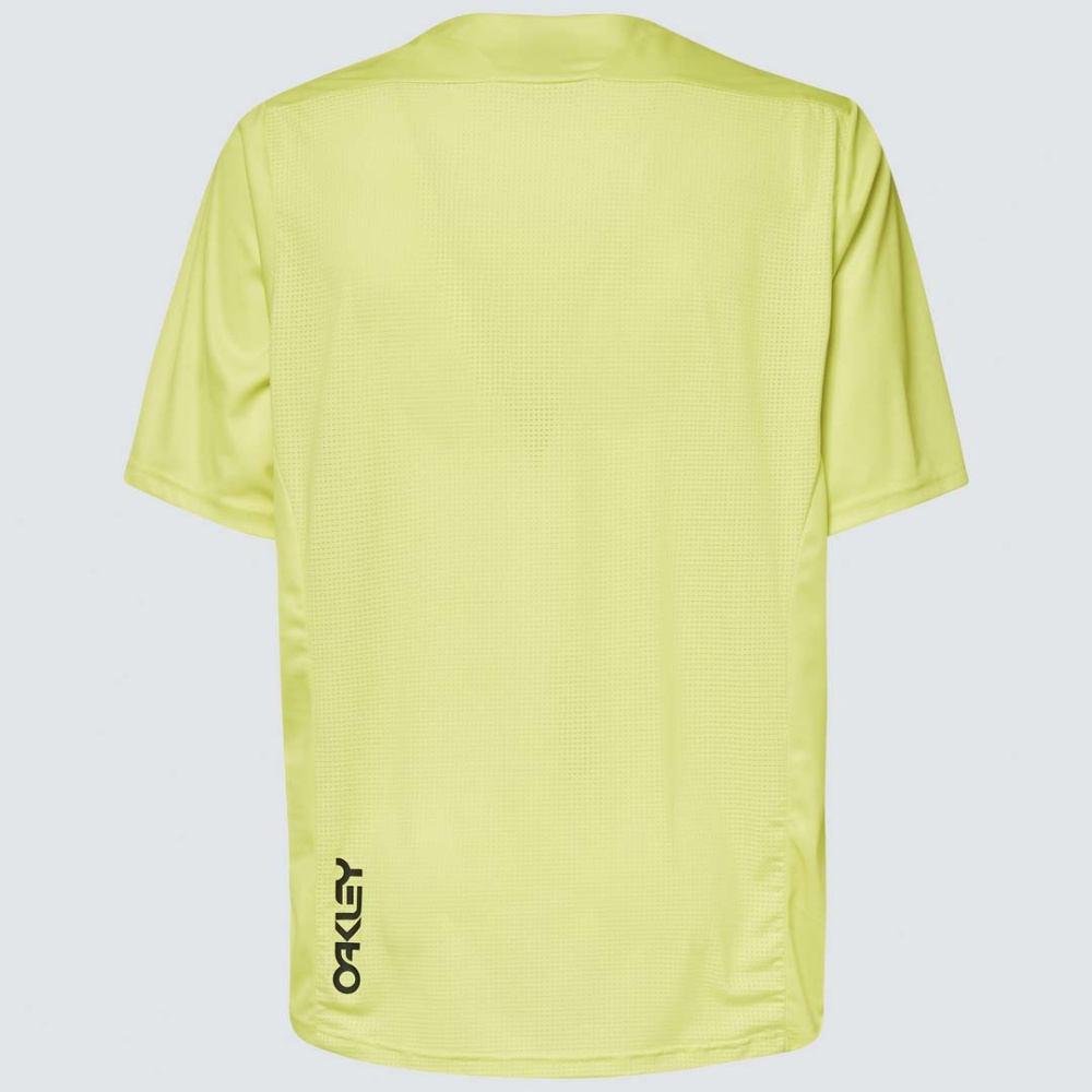 Oakley Factory Pilot Lite MTB Jersey T-Shirt in Sulphur