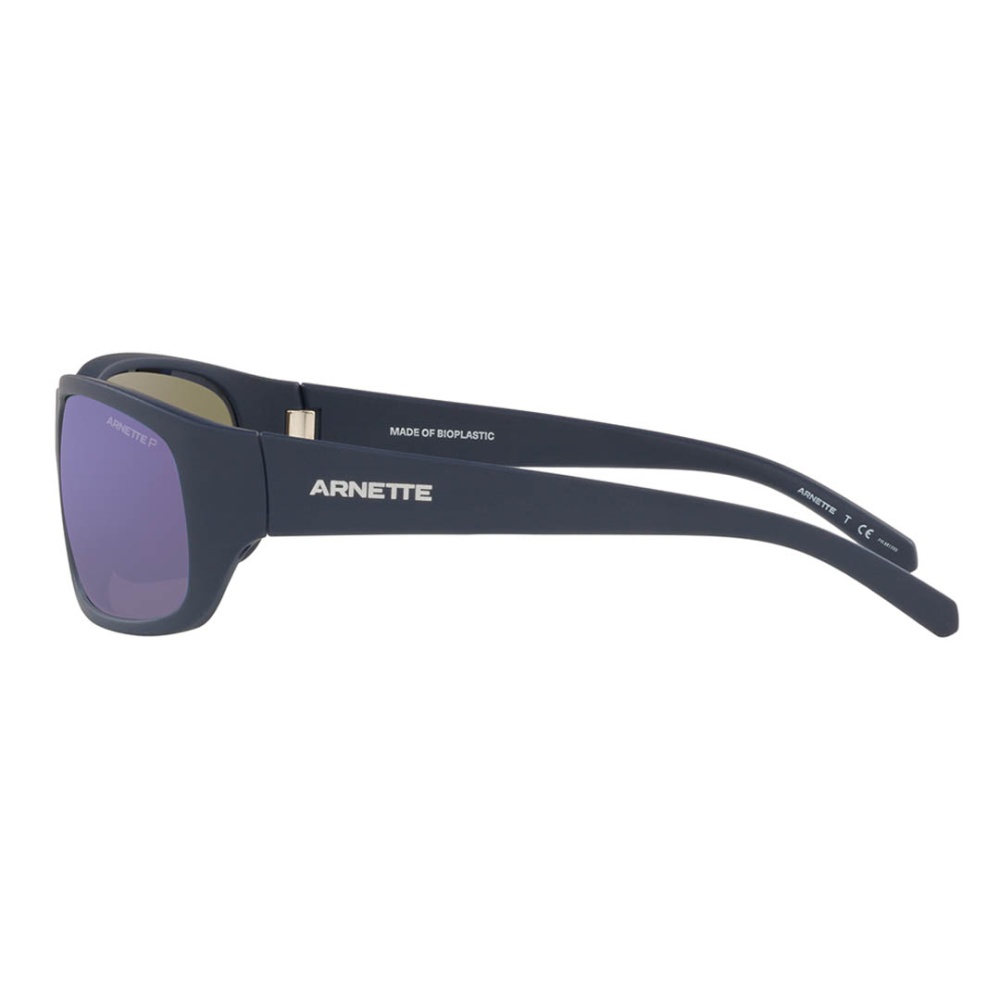 Arnette UKA-UKA AN4290 275922 Sunglasses in Matte Blue Frame, Grey Polarized Lenses