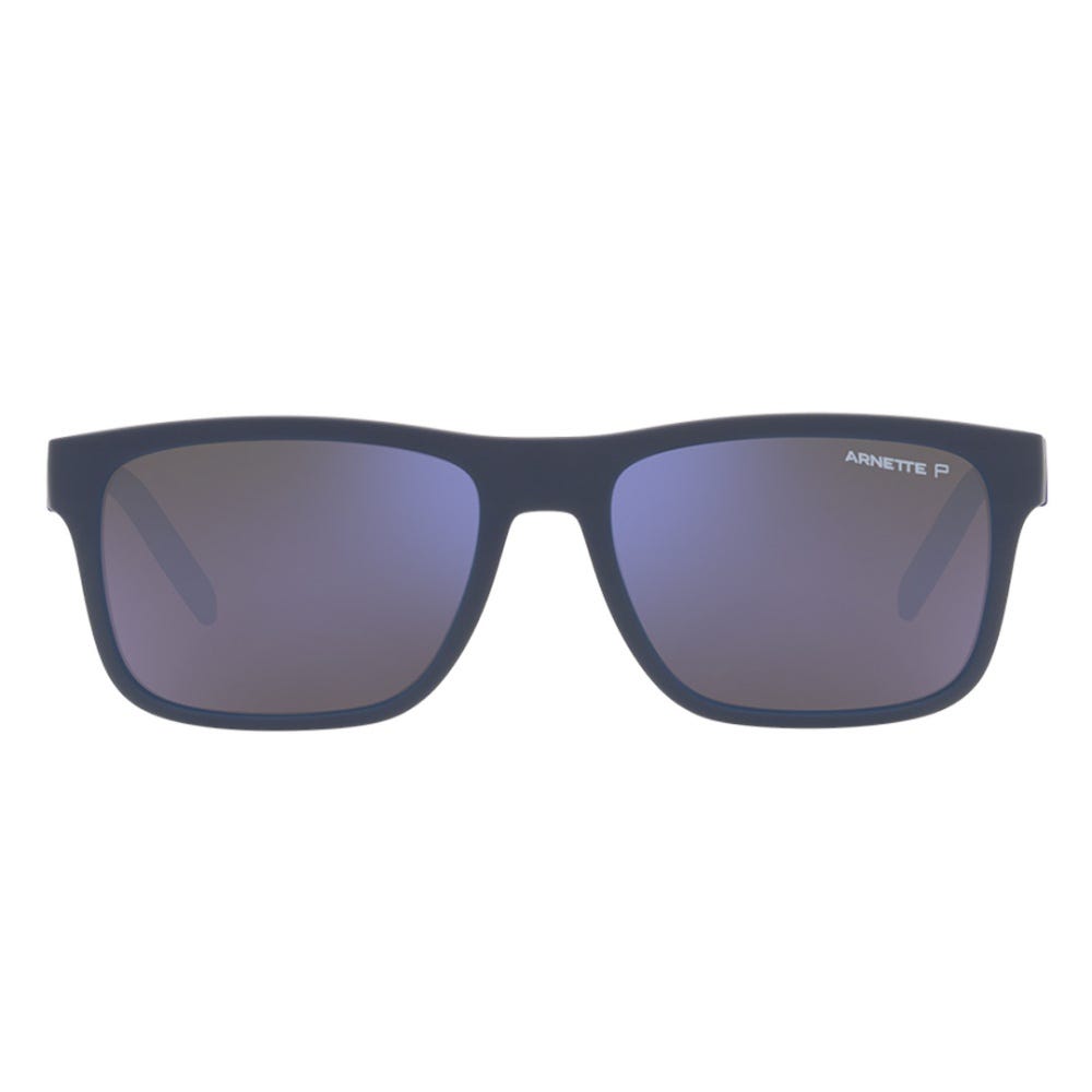 Arnette BANDRA AN4298 275922 Sunglasses in Matte Navy Blue Frame, Dark Grey Mirror Water Polarized Lenses