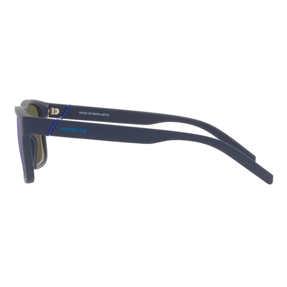 Arnette BANDRA AN4298 275922 Sunglasses in Matte Navy Blue Frame, Dark Grey Mirror Water Polarized Lenses