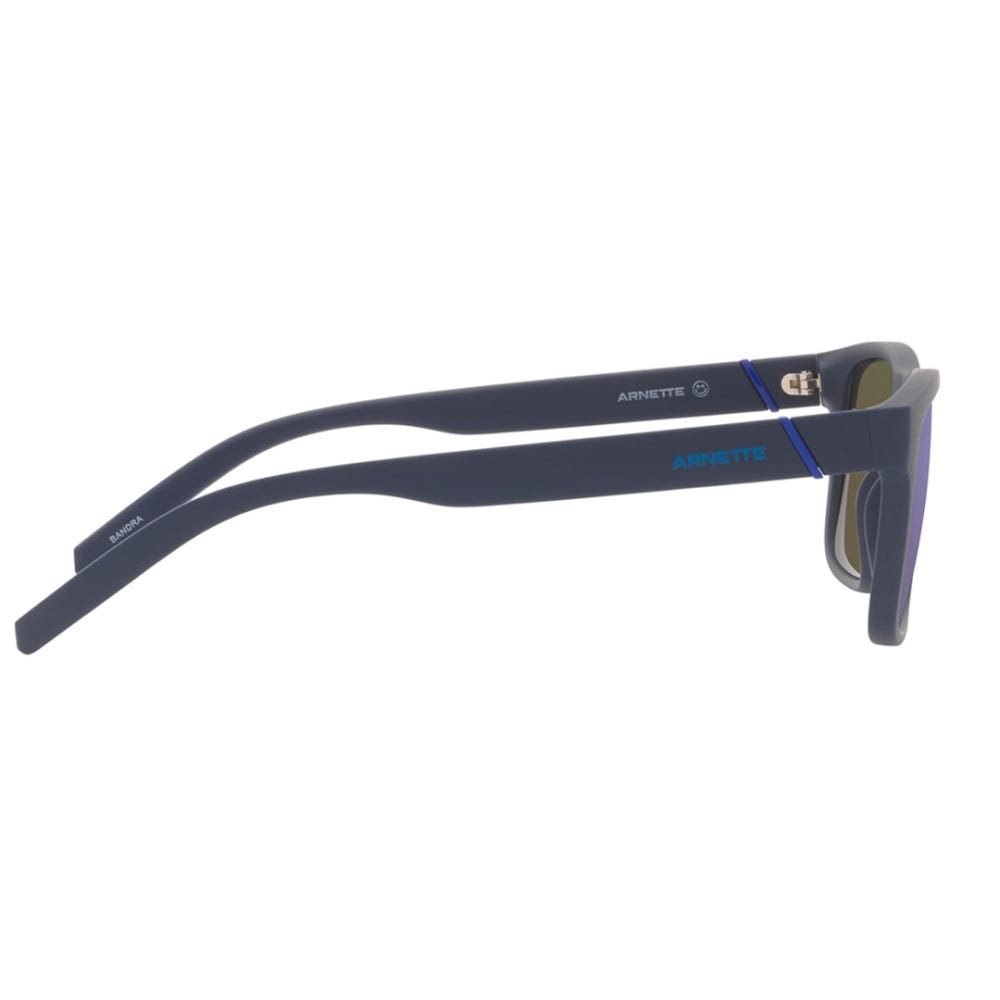 Arnette BANDRA AN4298 275922 Sunglasses in Matte Navy Blue Frame, Dark Grey Mirror Water Polarized Lenses