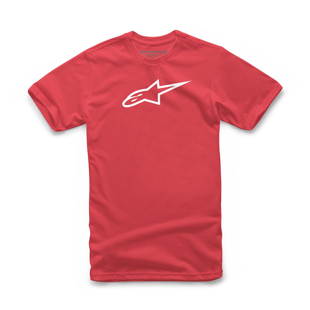 Alpinestars Ageless Classic T-Shirt in Red/White