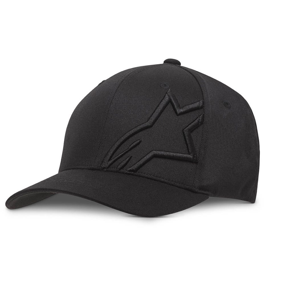 Alpinestars Corp Shift 2 Curved Brim Cap in Black/Black