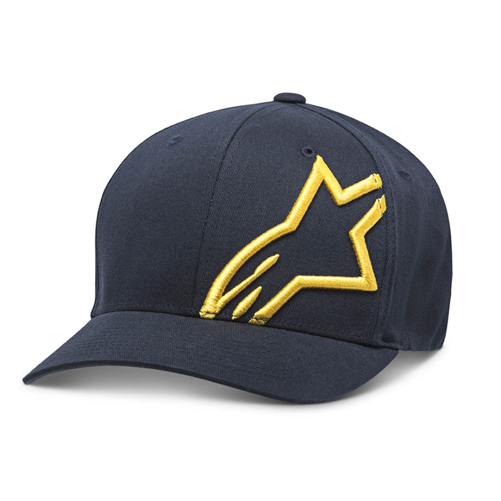 Alpinestars Corp Shift 2 Cap in Navy/Gold