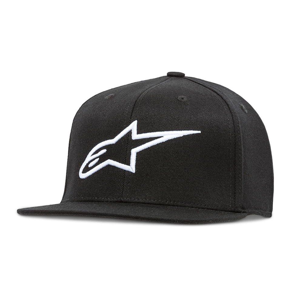 Alpinestars Ageless Flatbill Cap in Black/White