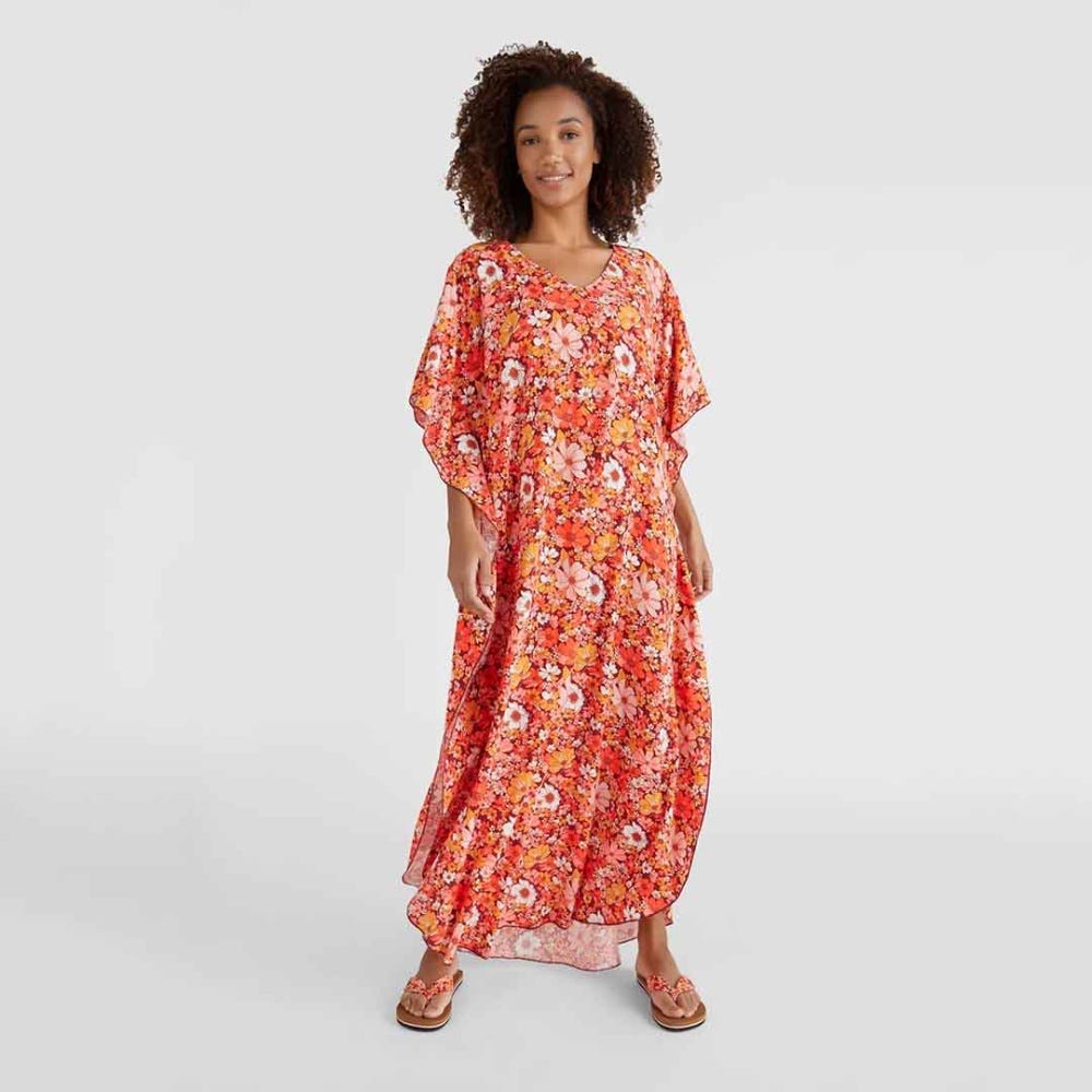 O'Neill Beach Kaftan in Red AO 1