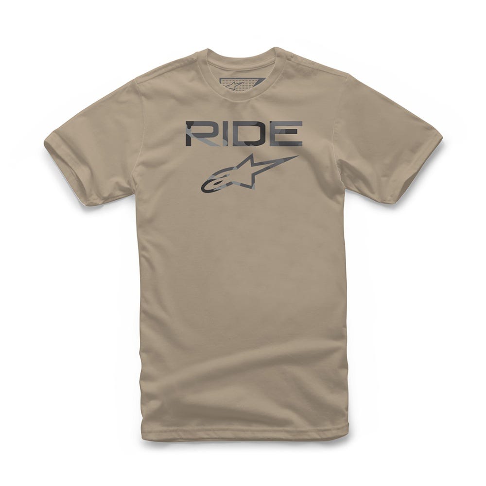Alpinestars Ride 2.0 Camo T-Shirt in Sand