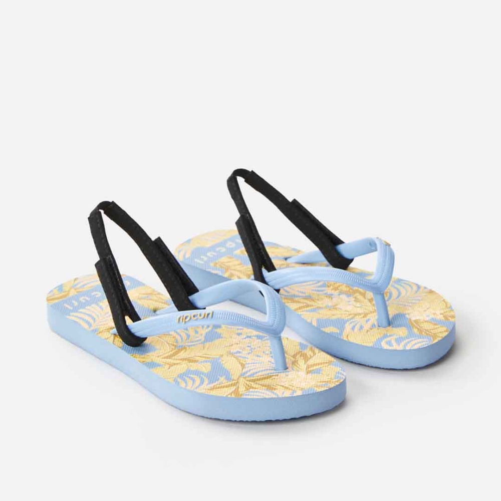 Rip Curl Namotu Flip Flops for Girls in Blue