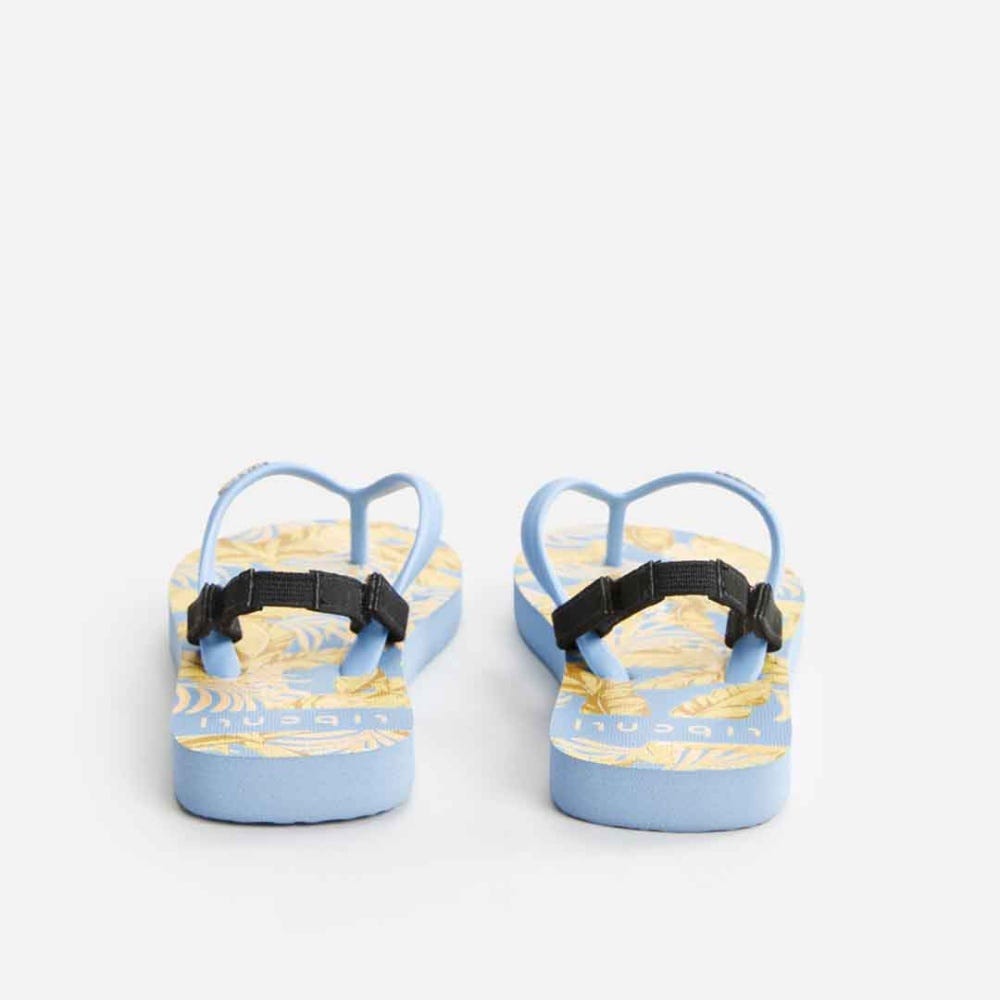 Rip Curl Namotu Flip Flops for Girls in Blue