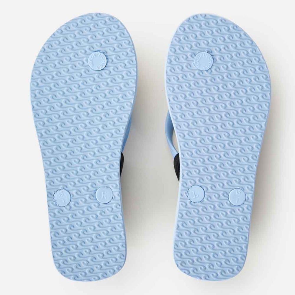 Rip Curl Namotu Flip Flops for Girls in Blue