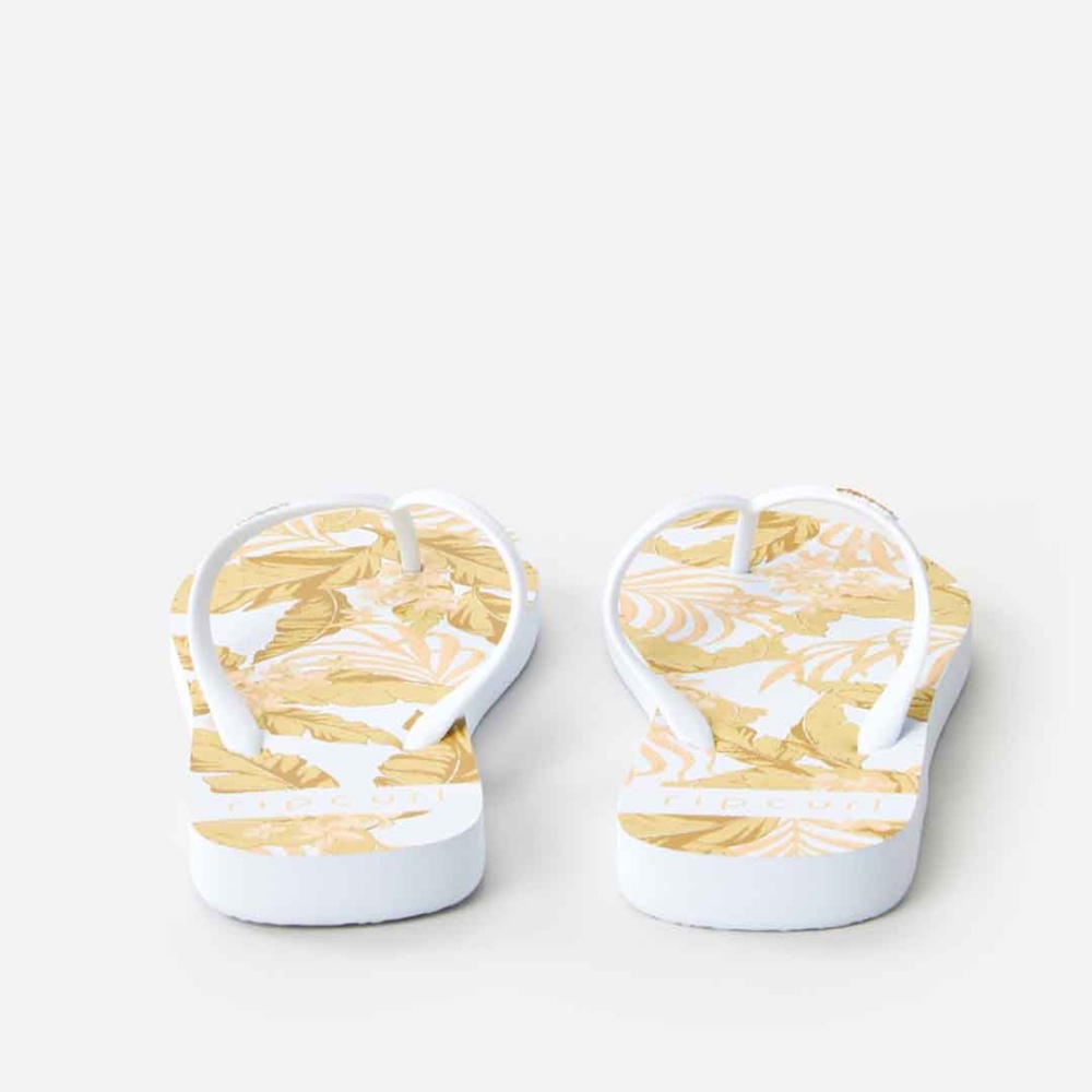 Rip Curl Namotu Flip Flops for Women in White