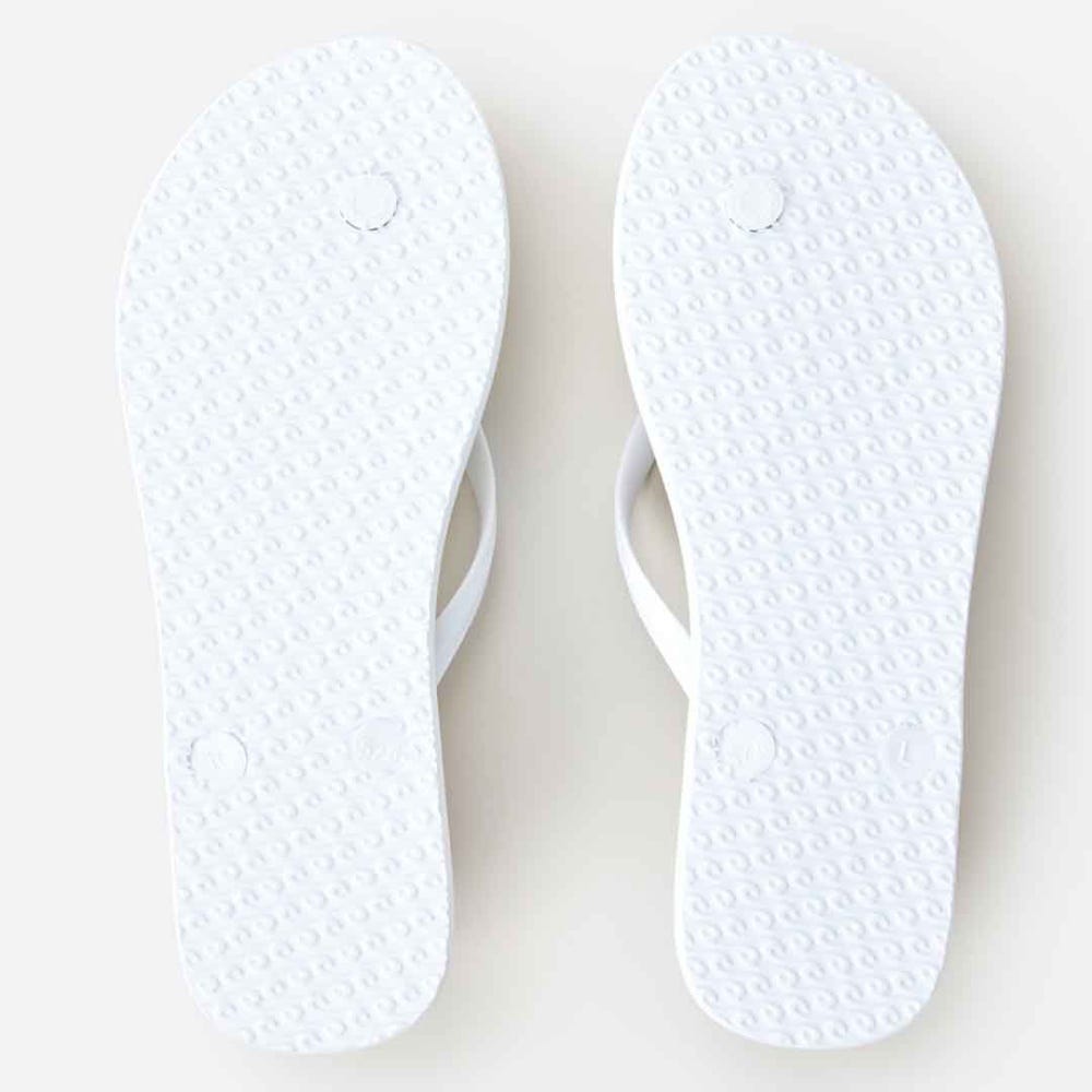 Rip Curl Namotu Flip Flops for Women in White