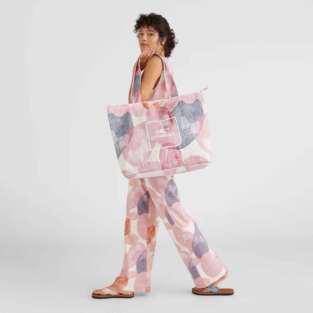 O'Neill Coastal Print Tote Bag in Beige AO
