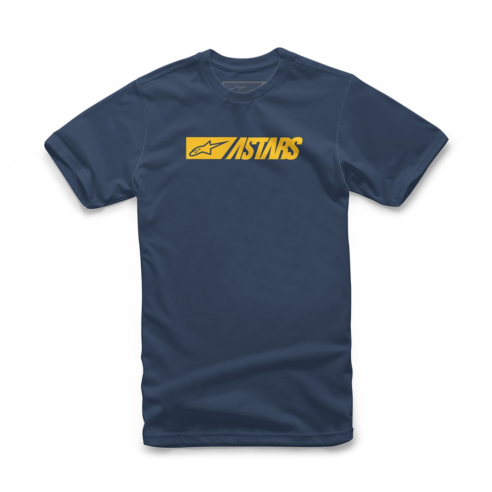 Alpinestars Reblaze Classic T-Shirt in Navy/Yellow