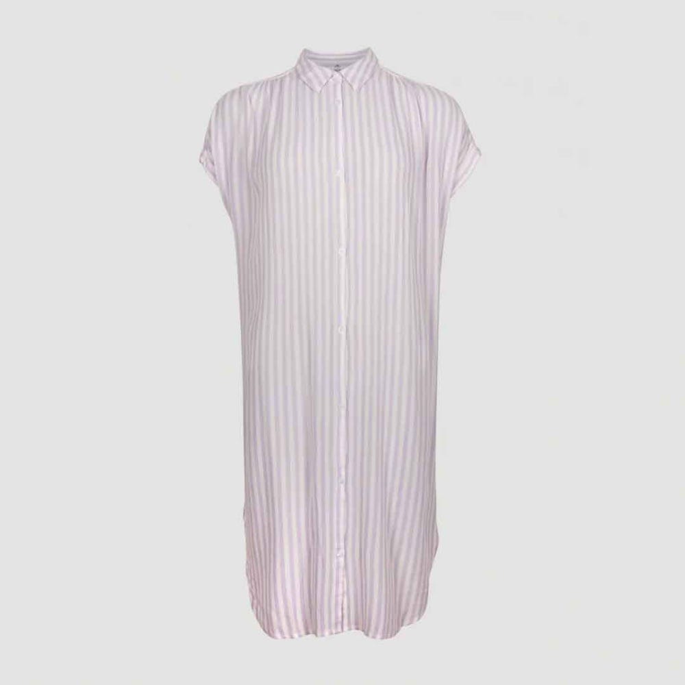 O'Neill Beach Oversized Shirt Dress in Lilac AO 2