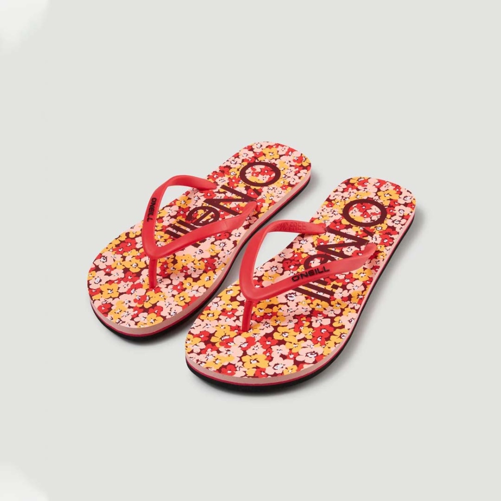 O'Neill Profile Graphic Sandals in Red AO