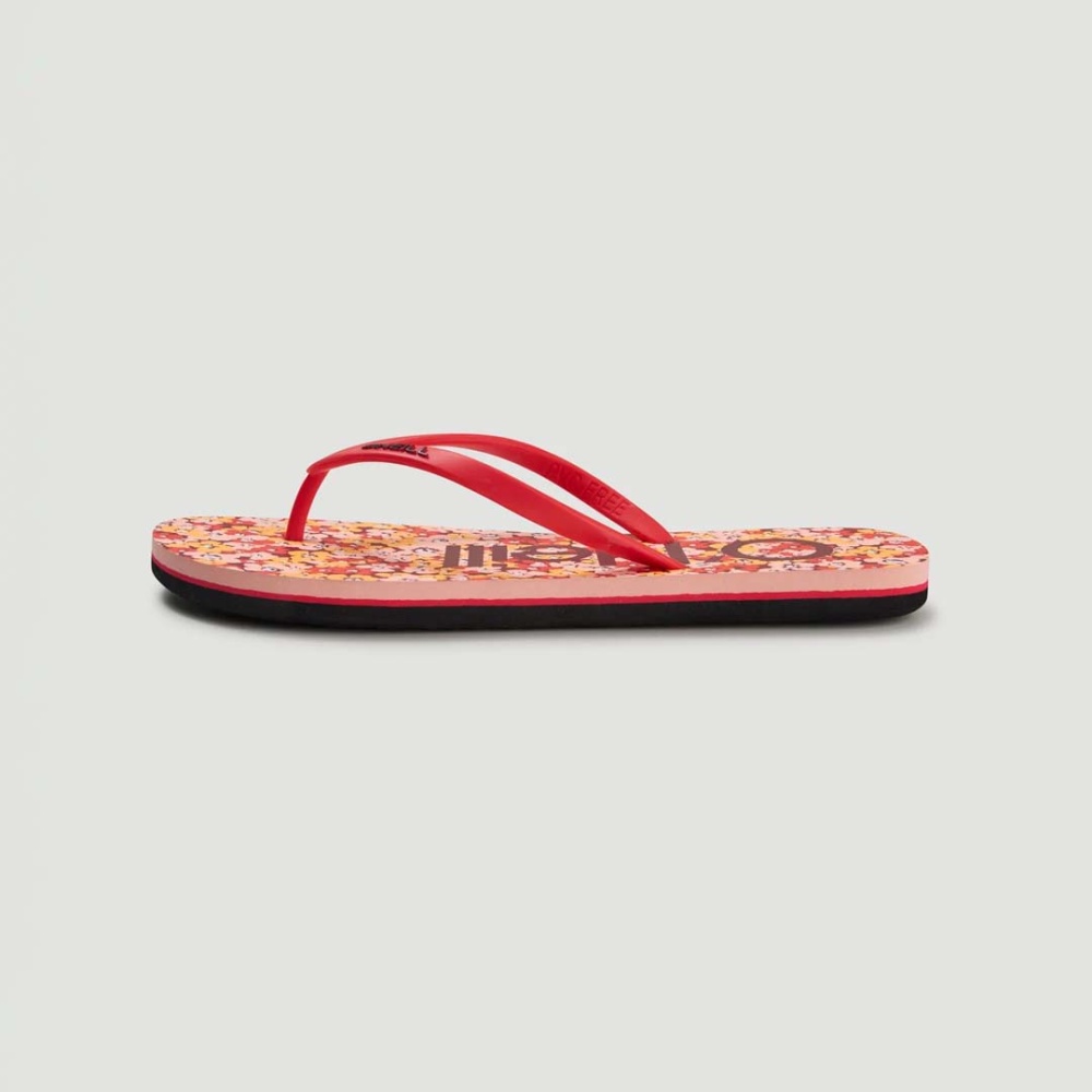 O'Neill Profile Graphic Sandals in Red AO