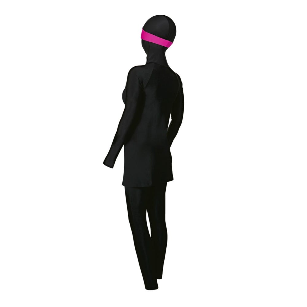Zoggs Sandon Modesty Swimsuit in Black