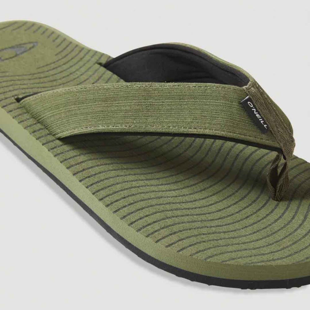 O'Neill Koosh Algae Sandals in Deep Lichen Green