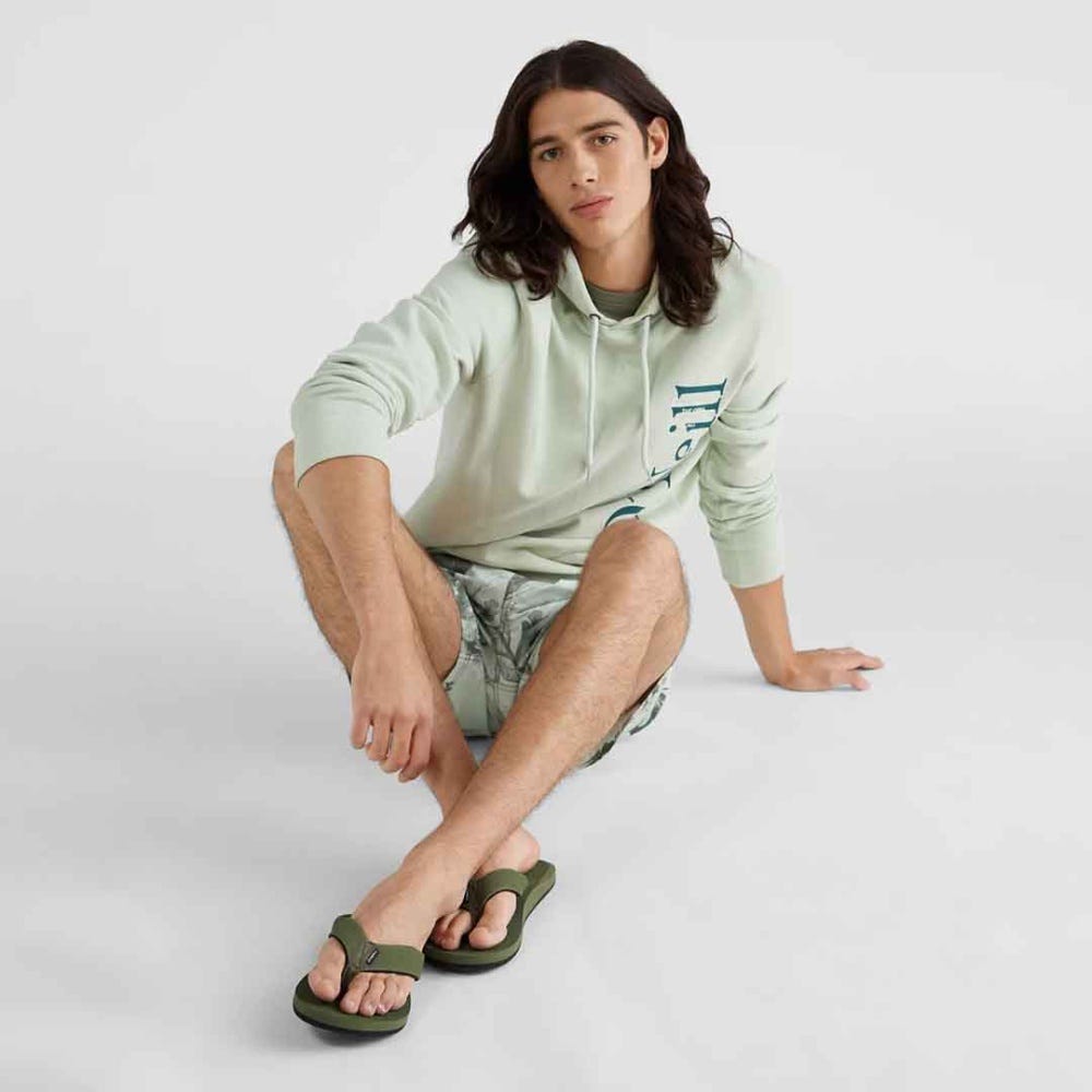 O'Neill Koosh Algae Sandals in Deep Lichen Green