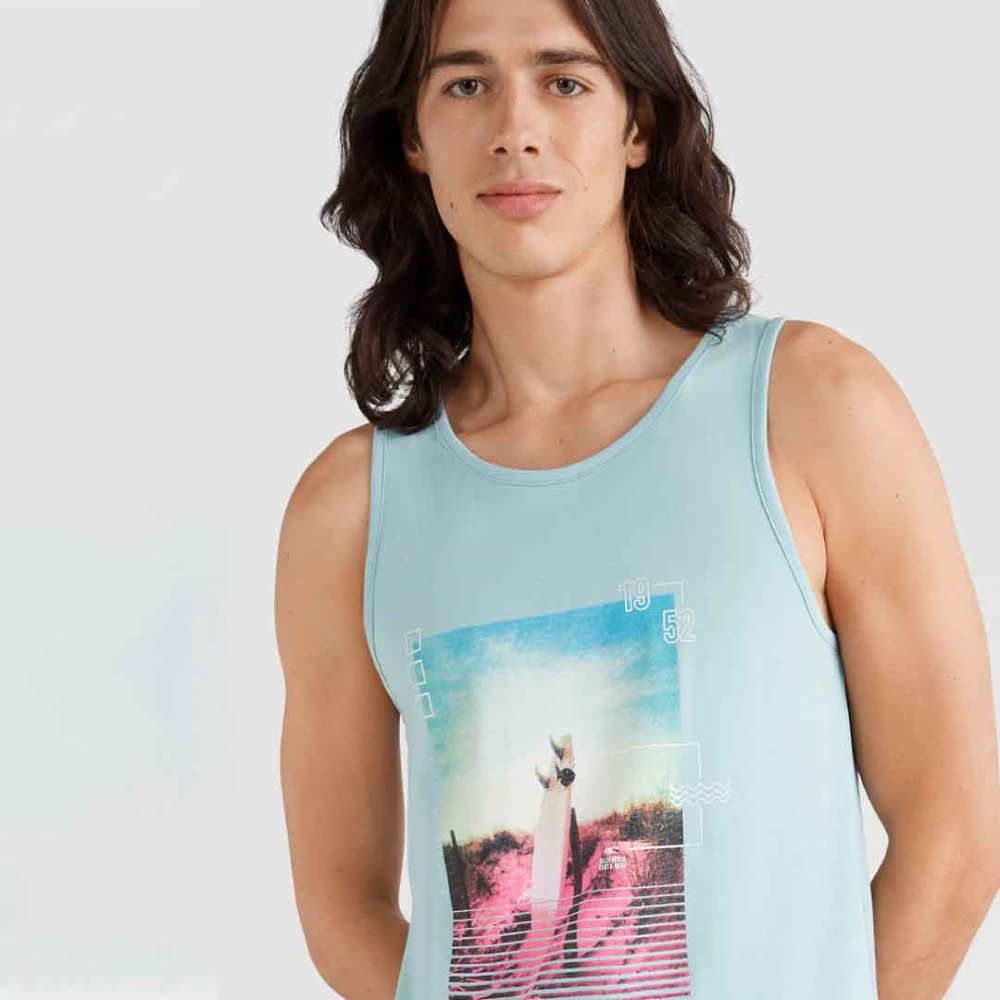 O'Neill Surfboard Tanktop in Aquifer