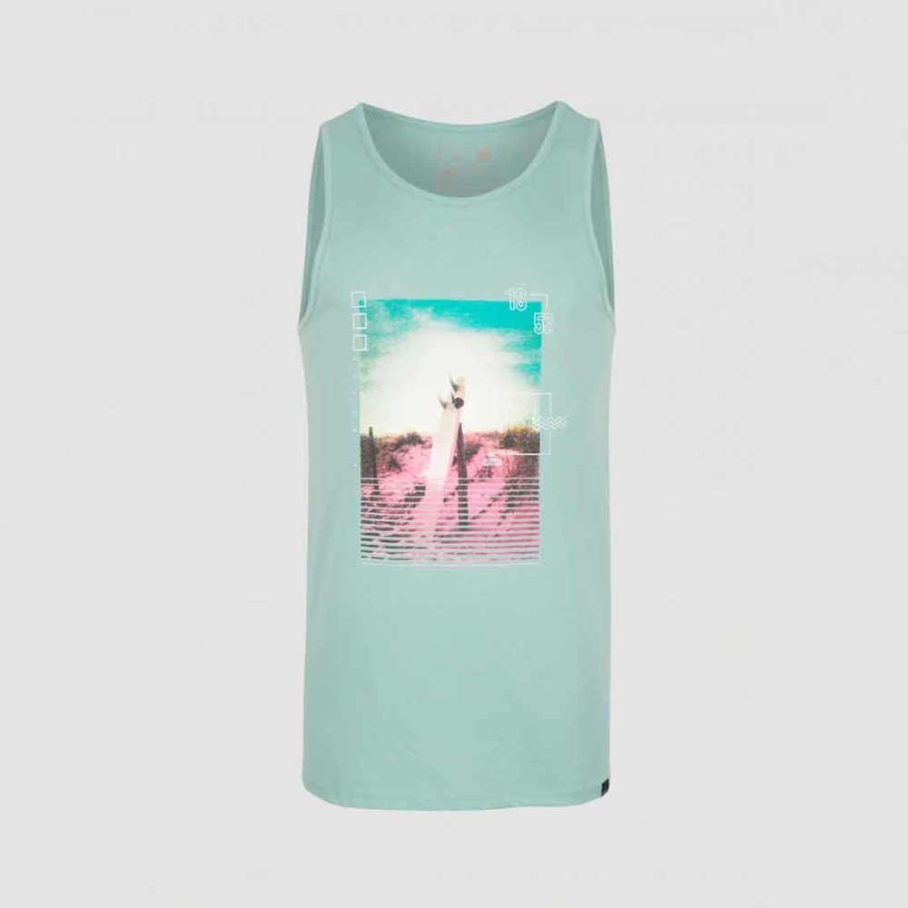 O'Neill Surfboard Tanktop in Aquifer