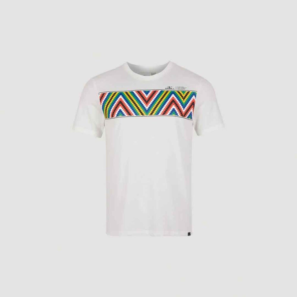 O'Neill Surfers Not Street Children Band T-Shirt in Snow White