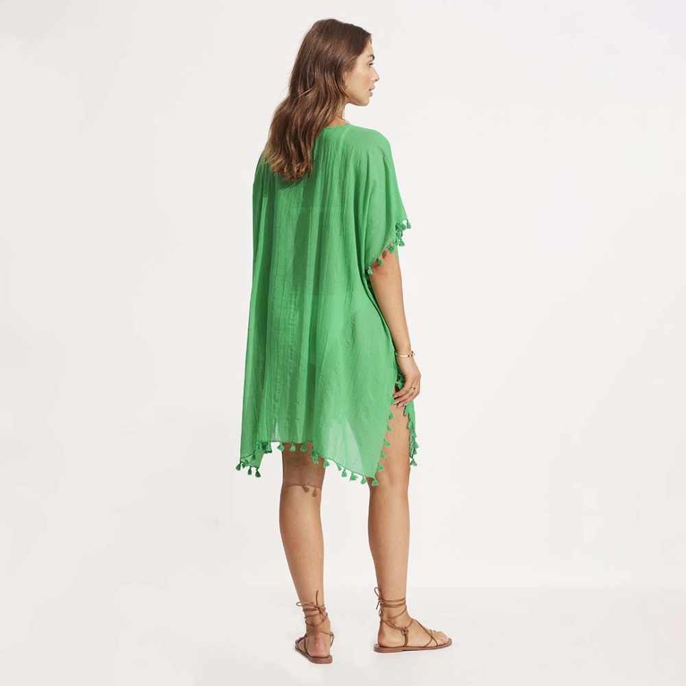 Seafolly Amnesia Kaftan - Green