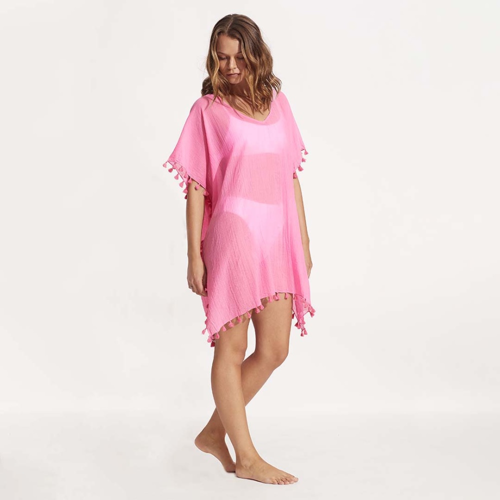 Seafolly Amnesia Kaftan - Pink