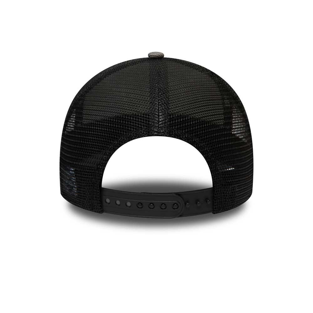 New Era Las Vegas Raiders Camo Grey A-Frame Trucker Cap
