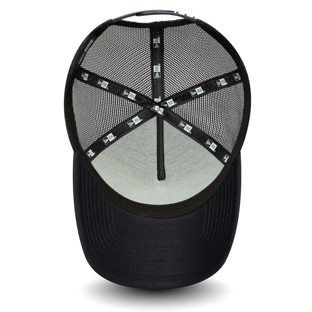 New Era Explorer Patch Navy A-Frame Trucker Cap