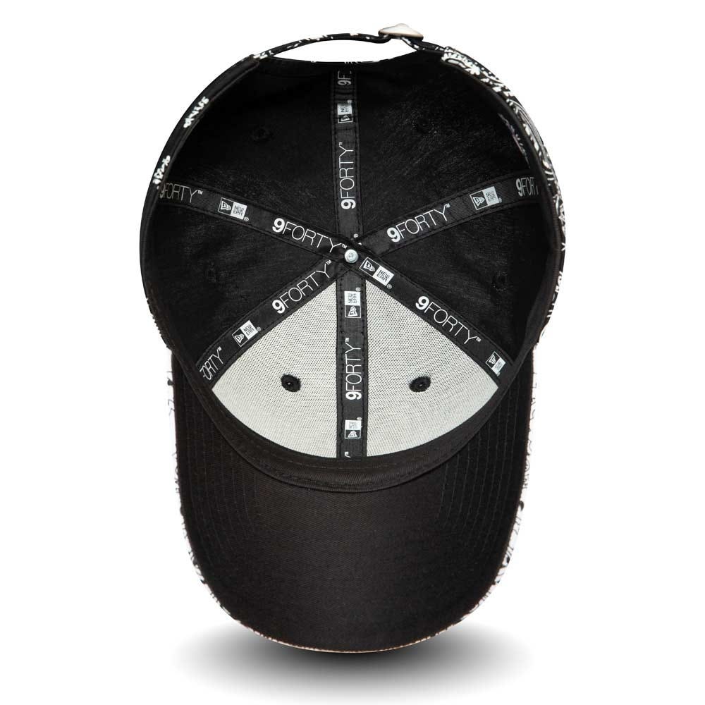 New Era New York Yankees Paisley Womens Black 9Forty Cap