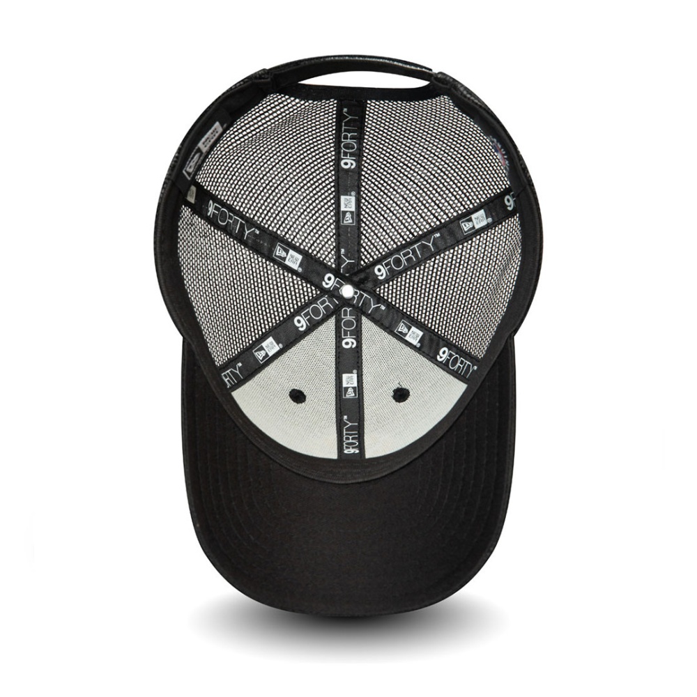 New Era NY Yankees Home Field Camo Kids Black 9Forty Trucker Cap