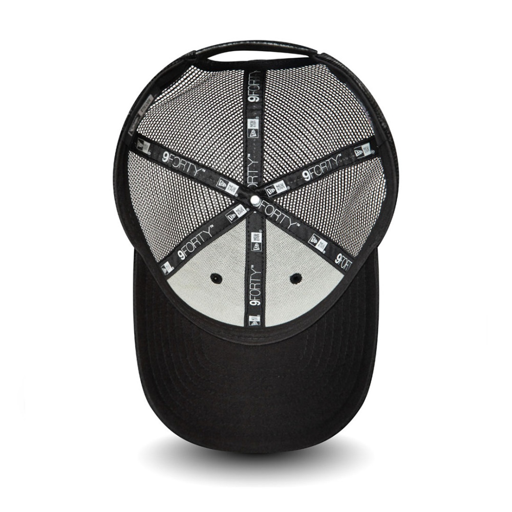 New Era NY Yankees Home Field Camo Kids Black A-Frame Trucker Cap