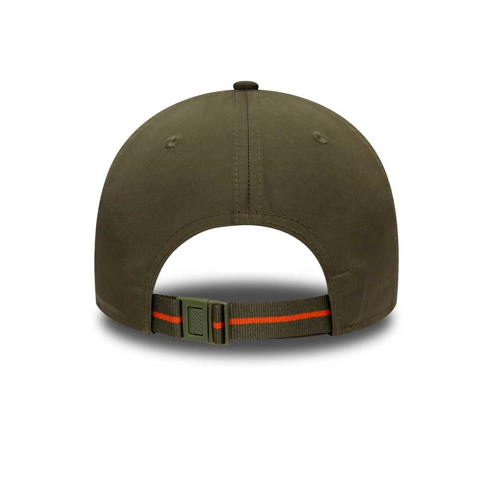 New Era La Dodgers Stack Logo Khaki 9Forty Cap