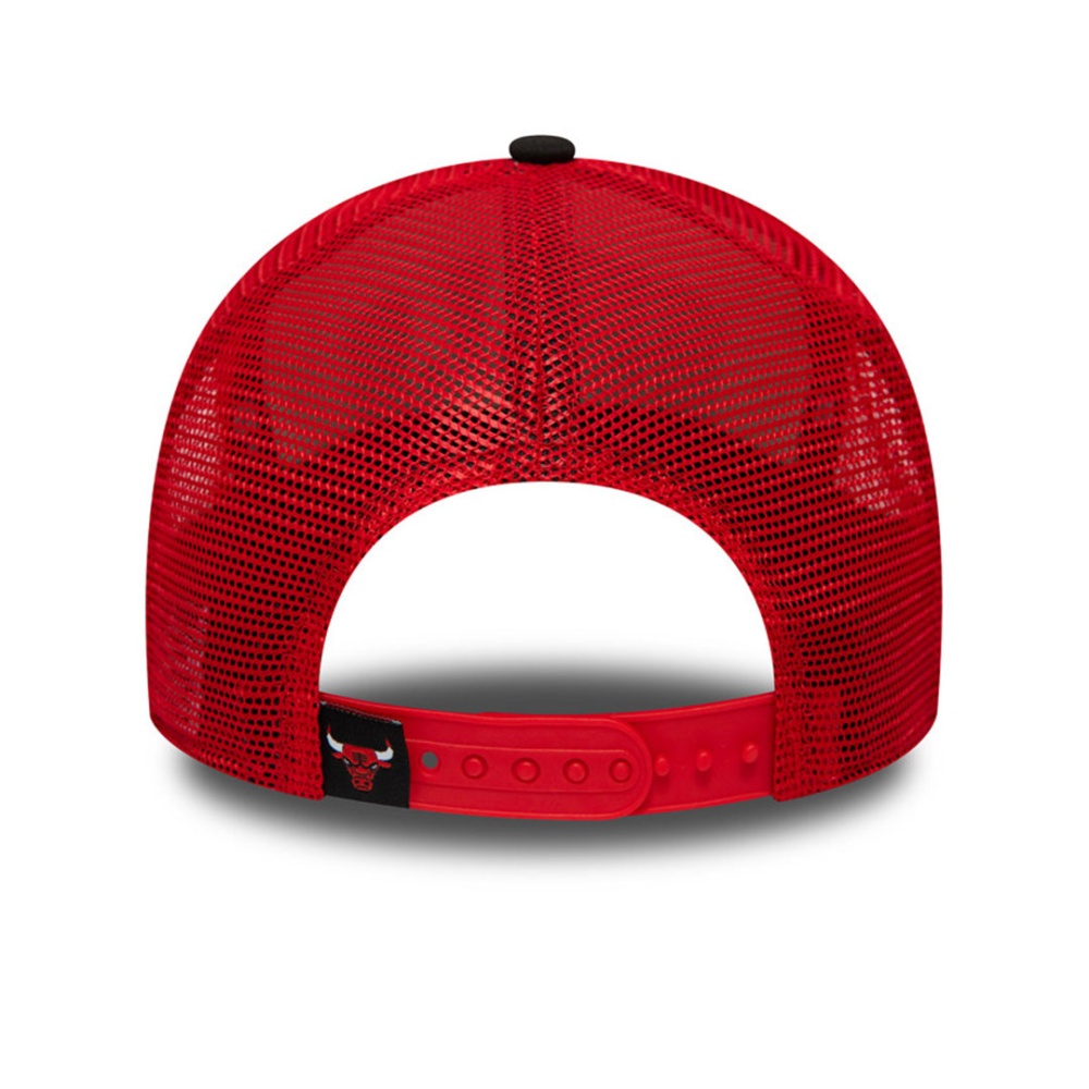 New Era Chicago Bulls Team Arch Black 9Forty A-Frame Trucker Cap
