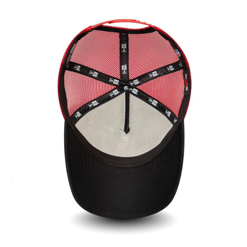 New Era Chicago Bulls Team Arch Black 9Forty A-Frame Trucker Cap