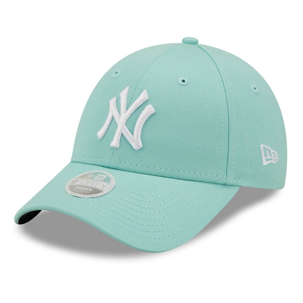 New Era New York Yankees League Essential Womens Turquoise 9FORTY Cap