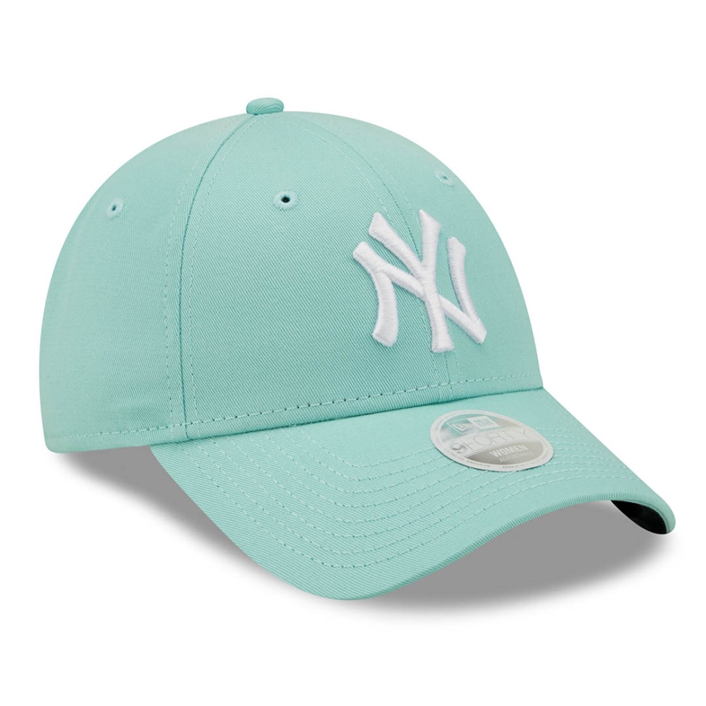 New Era New York Yankees League Essential Womens Turquoise 9FORTY Cap
