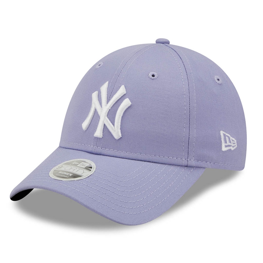New Era New York Yankees League Essentials Womens Lavender 9FORTY Adjustable Cap