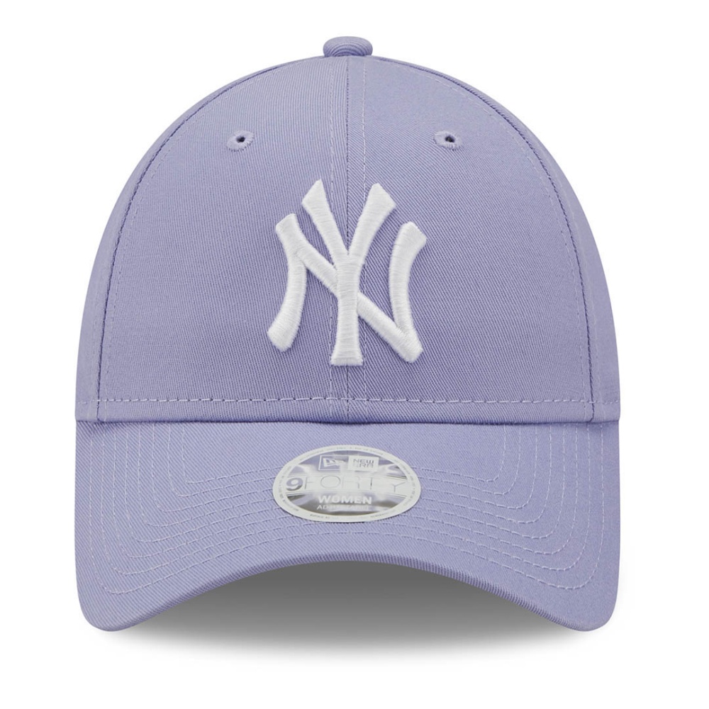New Era New York Yankees League Essentials Womens Lavender 9FORTY Adjustable Cap