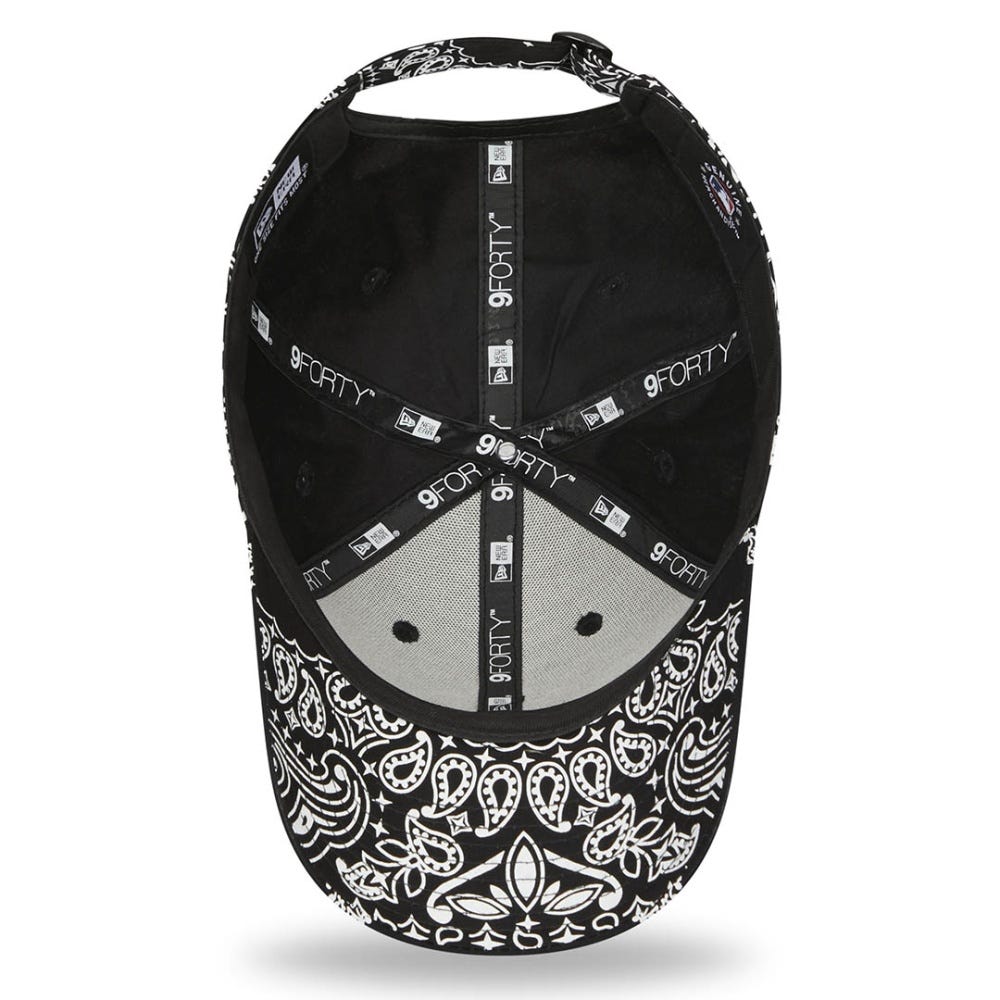 New Era New York Yankees Paisley Print Black 9FORTY Adjustable Cap