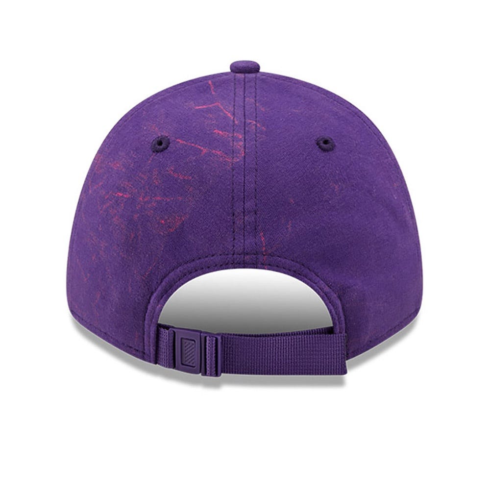 New Era LA Lakers Split Logo Purple 9FORTY Cap