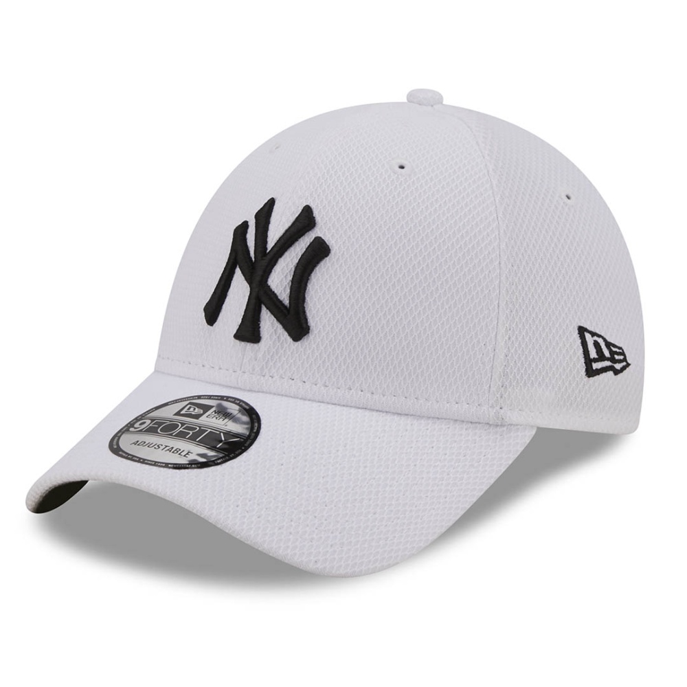 New Era New York Yankees Diamond Era White 9FORTY Adjustable Cap