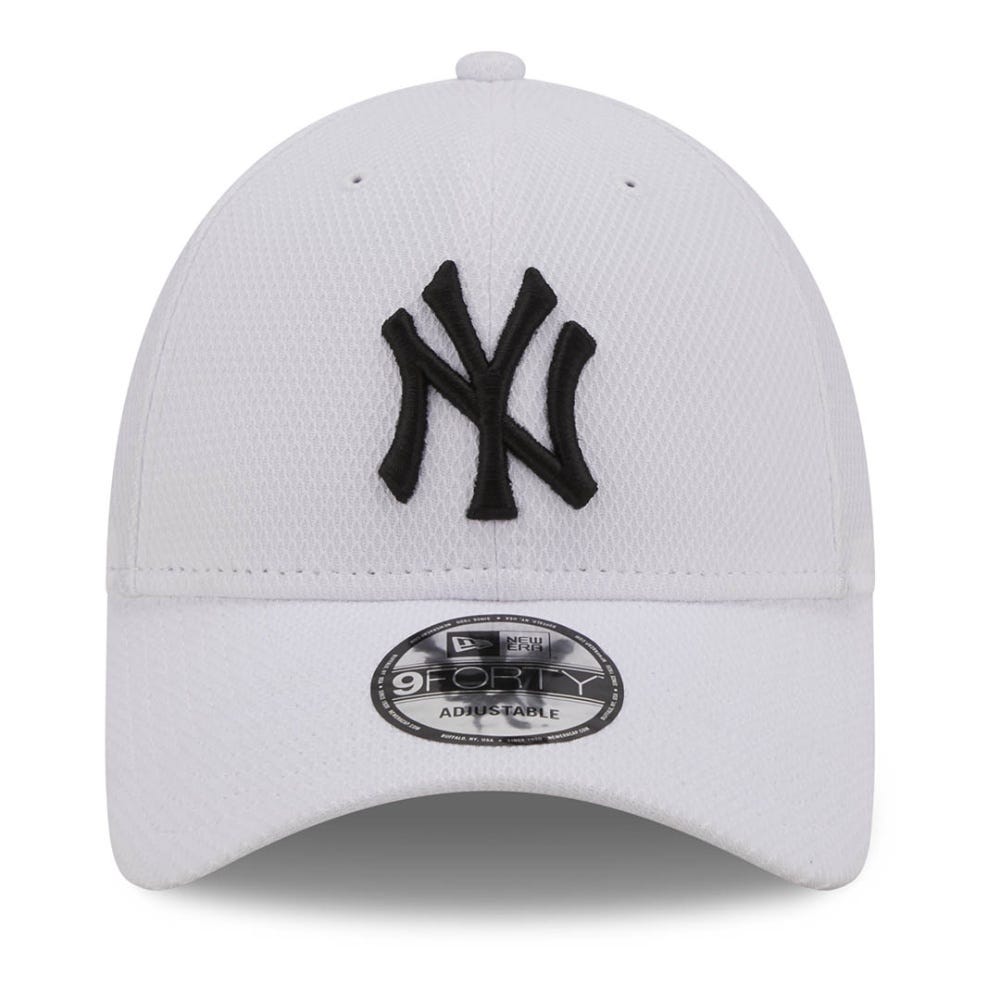 New Era New York Yankees Diamond Era White 9FORTY Adjustable Cap